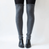 grey leg warmers