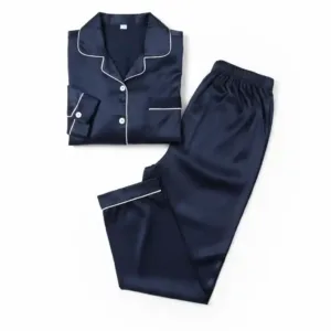 navy blue pyjamas